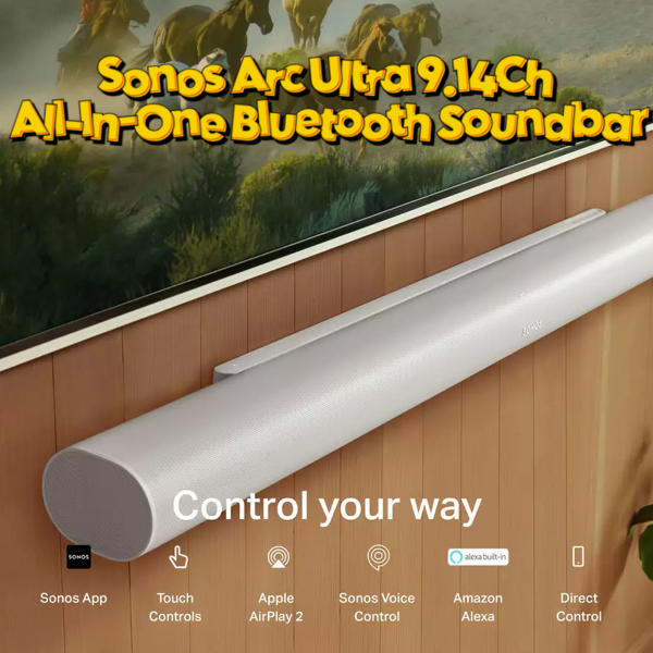 Sonos Arc Ultra Ch All In One Bluetooth Soundbar Countdown